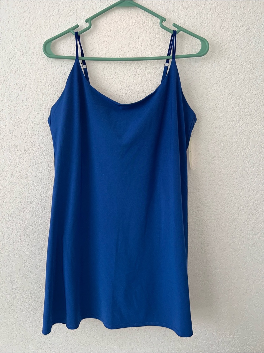Abercrombie NWT Traveler Mini Dress Cobalt Royal Blue Large Petite LP